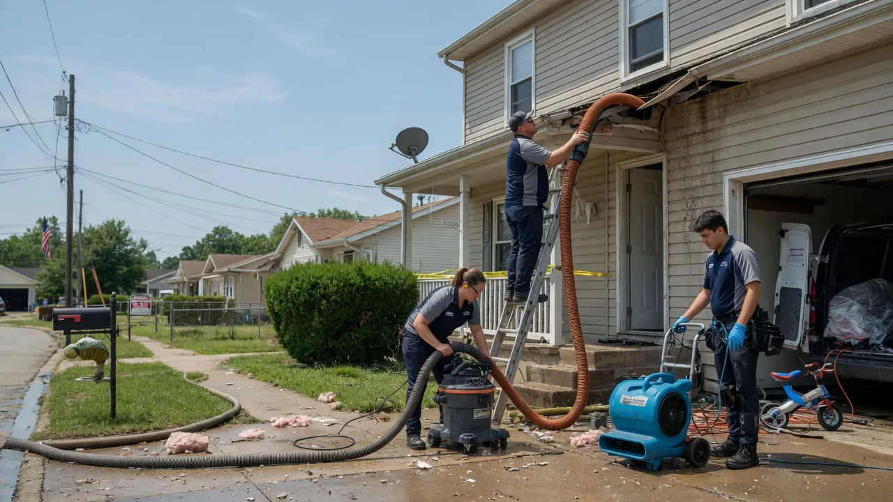 Water Damage Restoration in Johnston City, IL near me